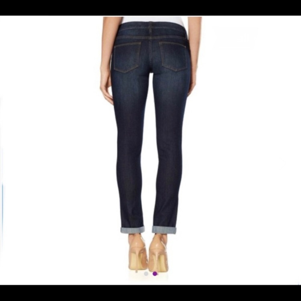The Limited Denim Skinny Ankle 678 cropped blue jeans size 4 - Picture 3 of 9
